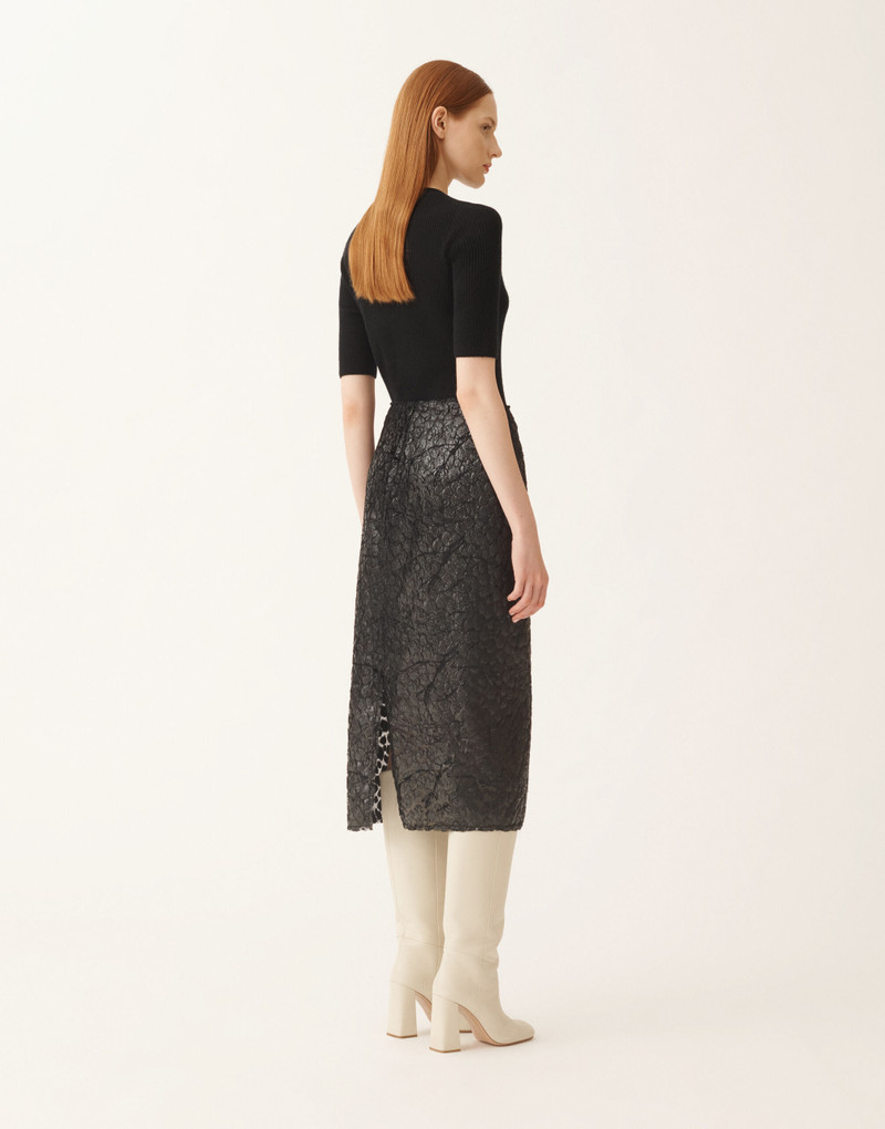 Devoré velvet skirt 4