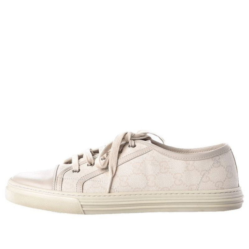 Gucci GG Low Cotton Washed White (Women's) - 1