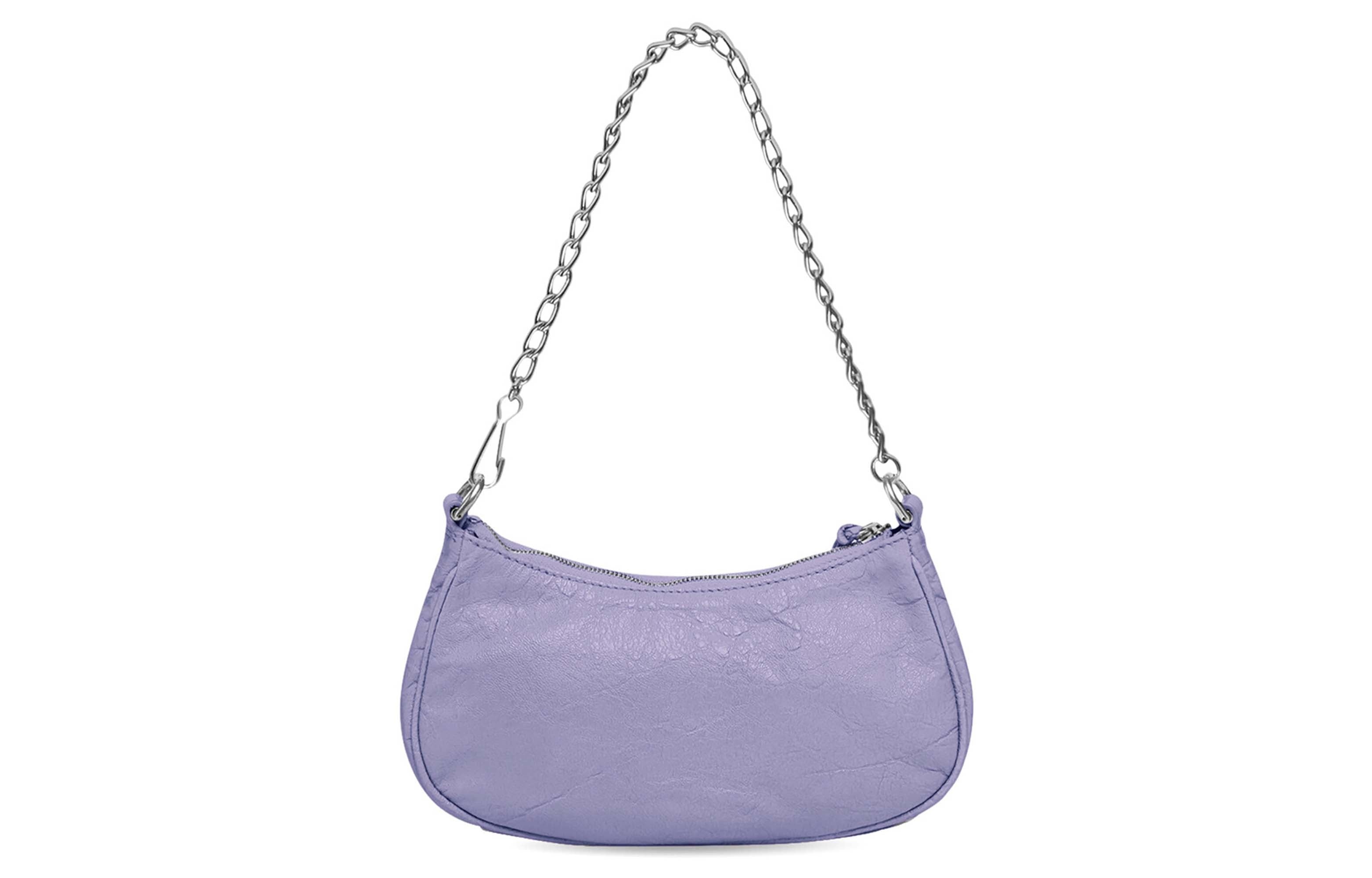 (WMNS) Balenciaga Le Cagole Mini Bag with Chain 'Lilac' 6958141VG9Y5304 - 5