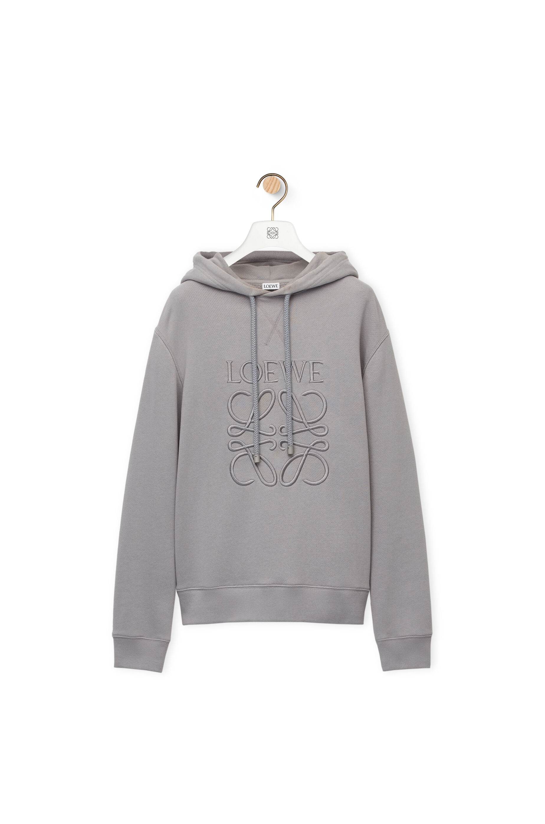 Loewe Anagram tonal hoodie in cotton | REVERSIBLE