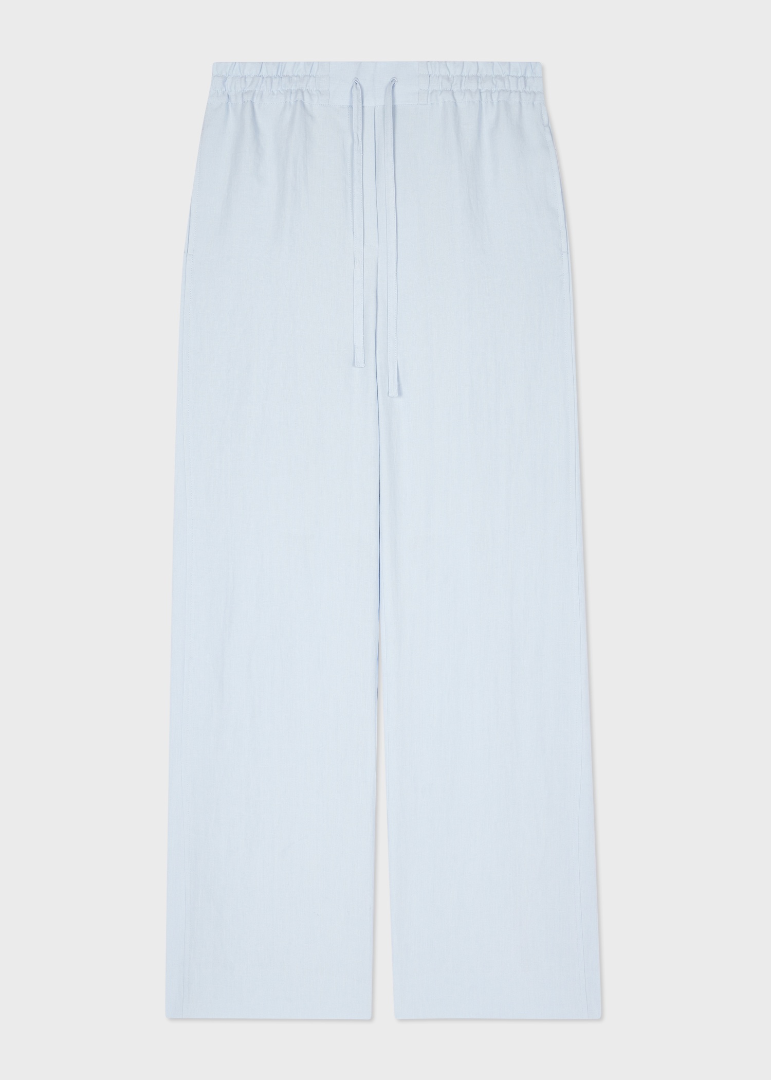 Women's Pale Blue Linen Suit - 5