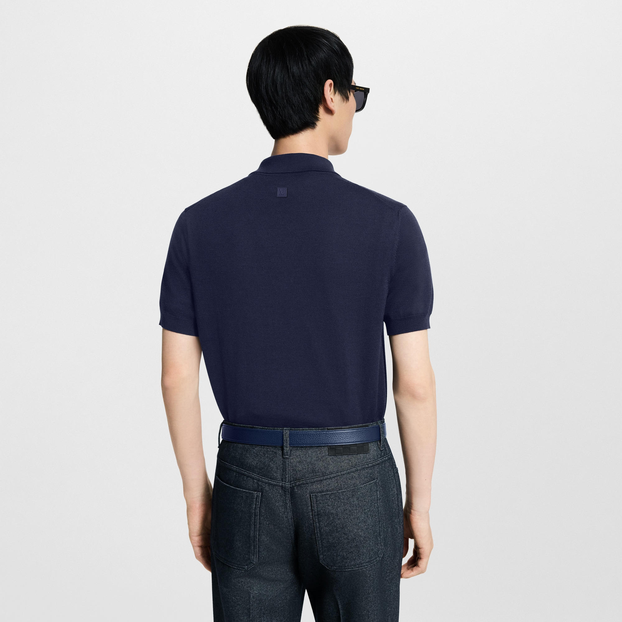 Signature Silk-Blend Short-Sleeved  Polo Shirt - 5