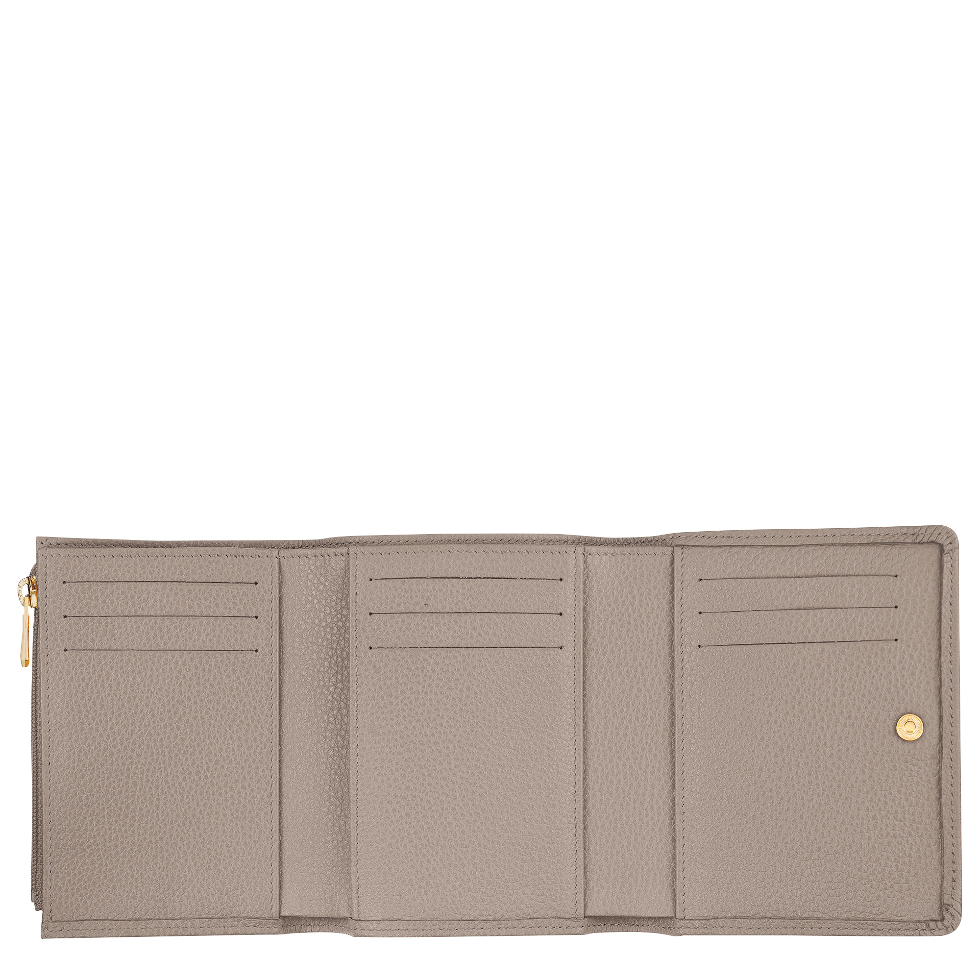 Le Foulonné Wallet Turtledove - Leather - 2