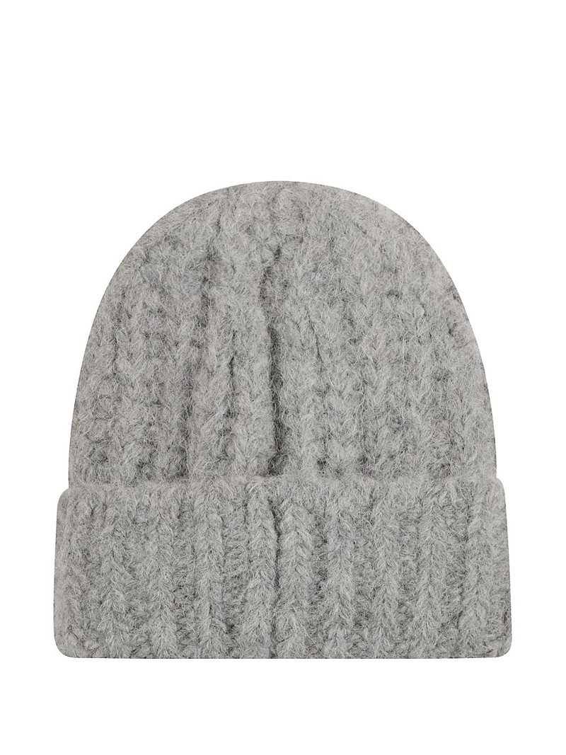 Moncler Grenoble logo-patch beanie hat outlook