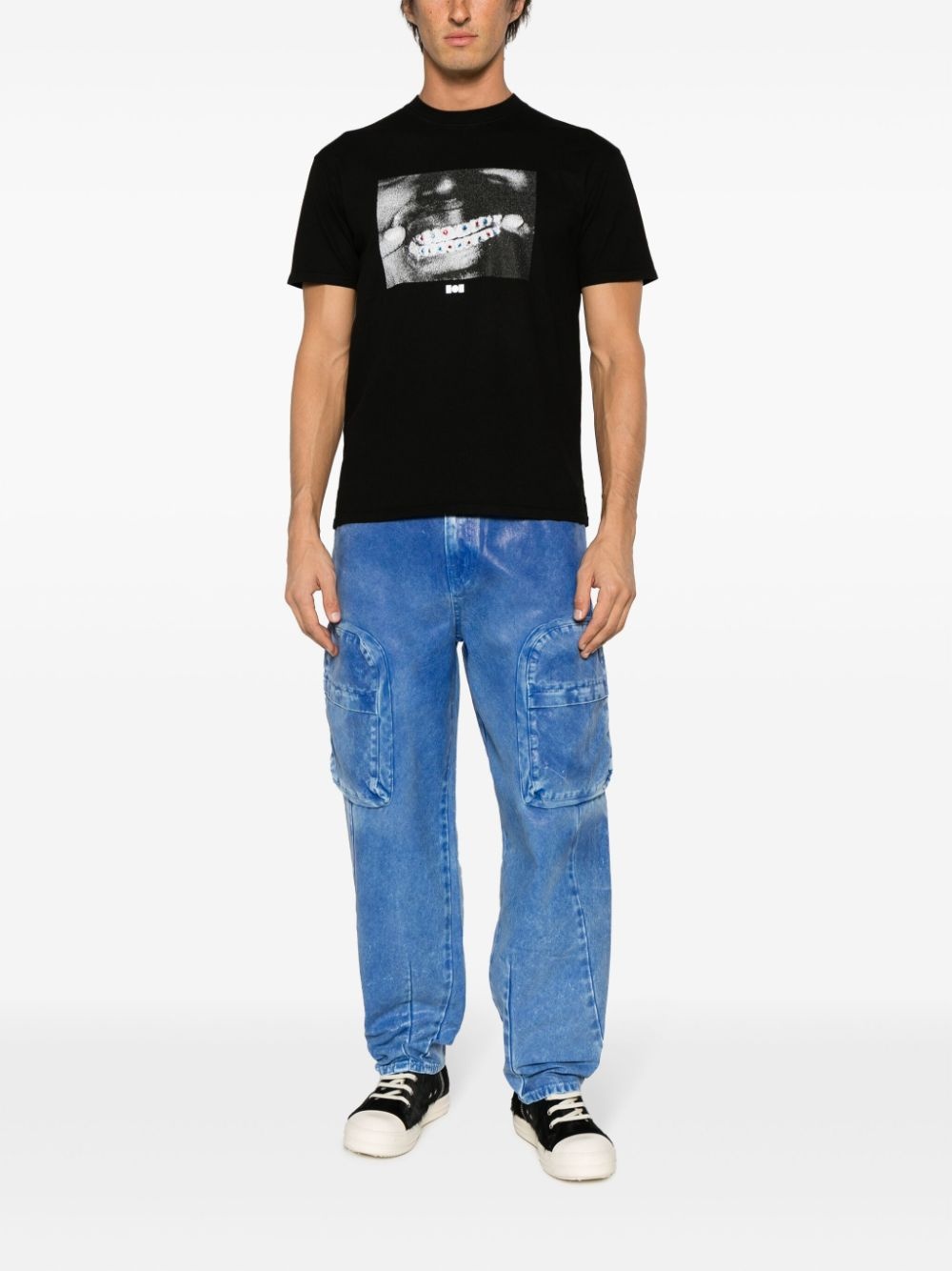 graphic-print cotton T-shirt - 2