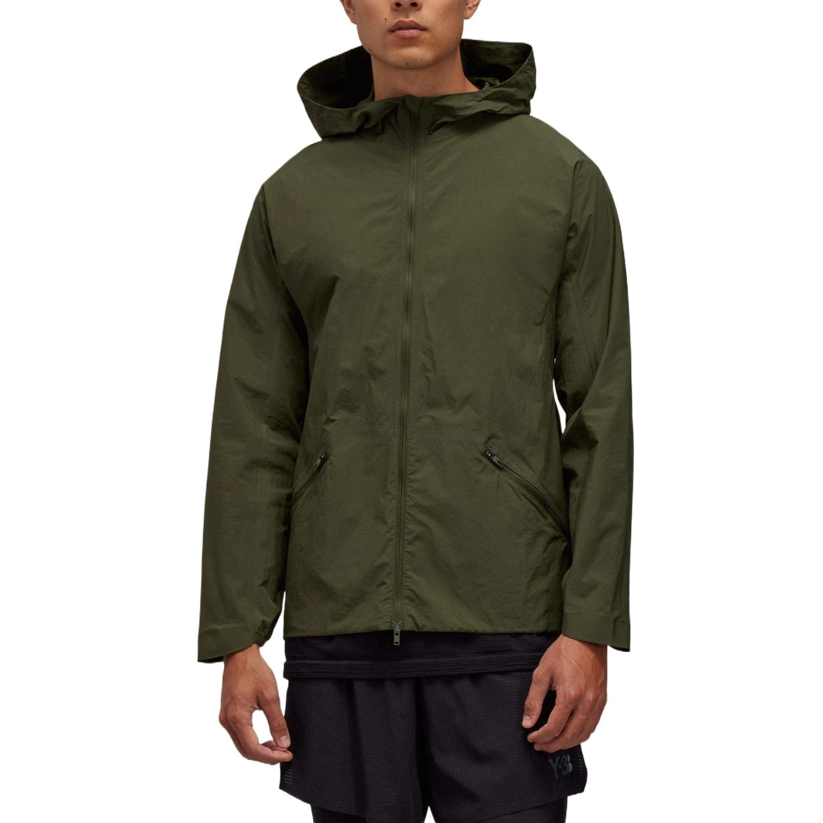 adidas x Y-3 Running Jacket 'Olive Green' IX0000 - 3