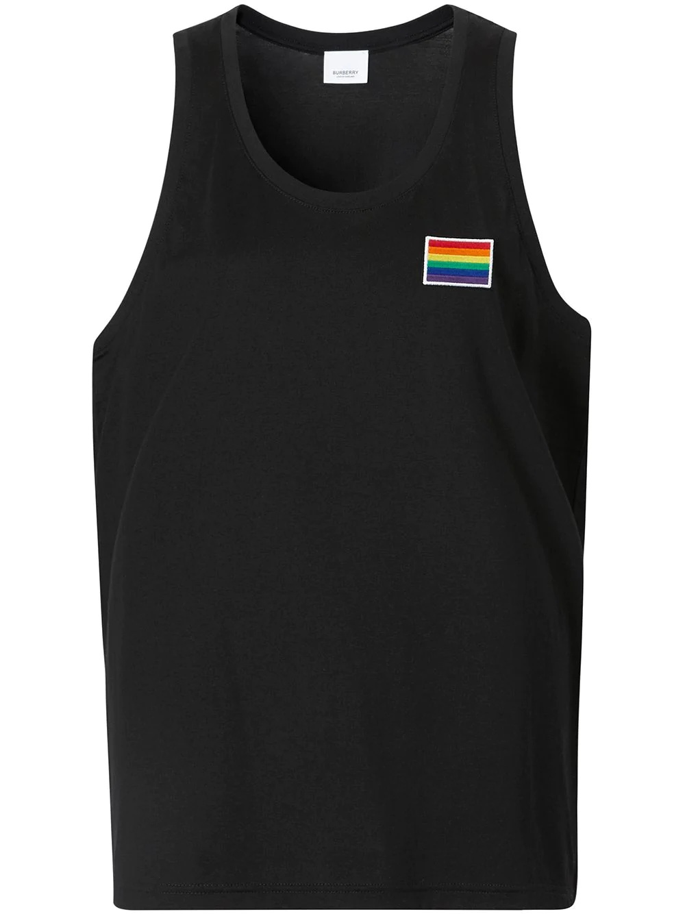 rainbow appliqué tank top - 1