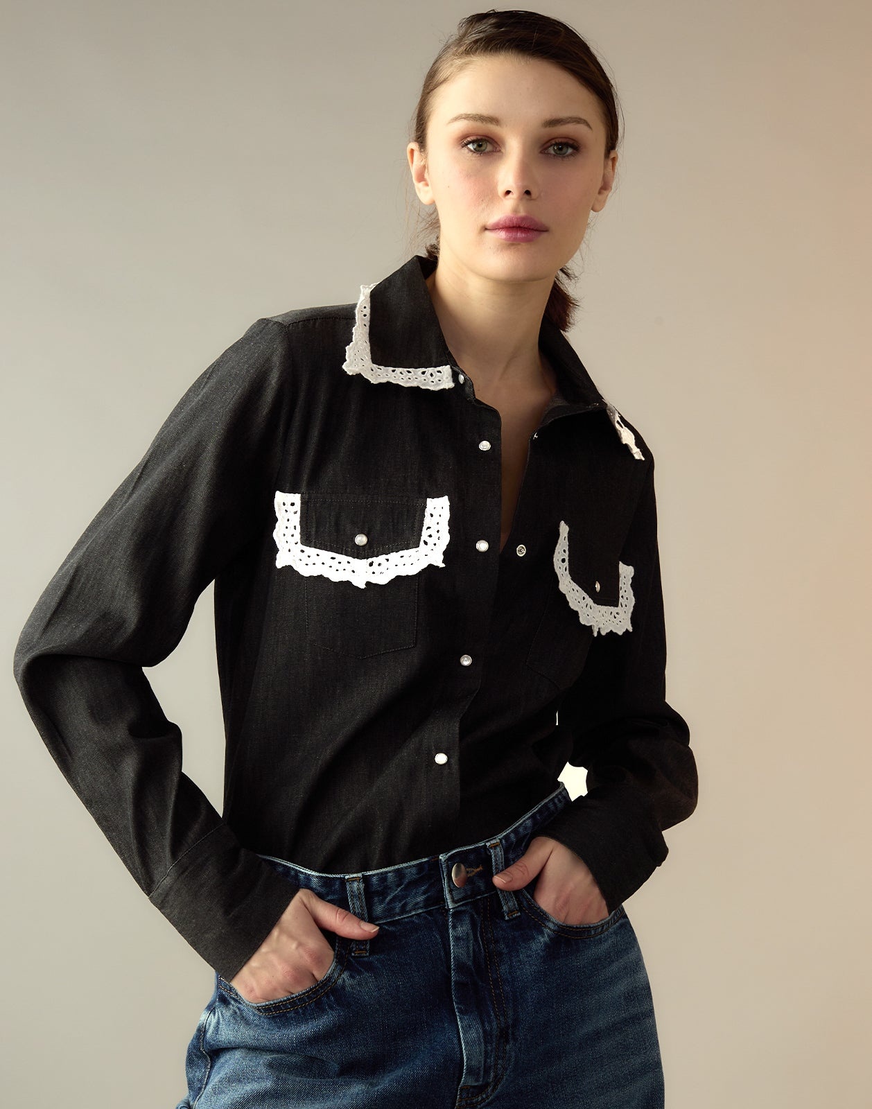 Not My First Rodeo Denim Shirt - 2
