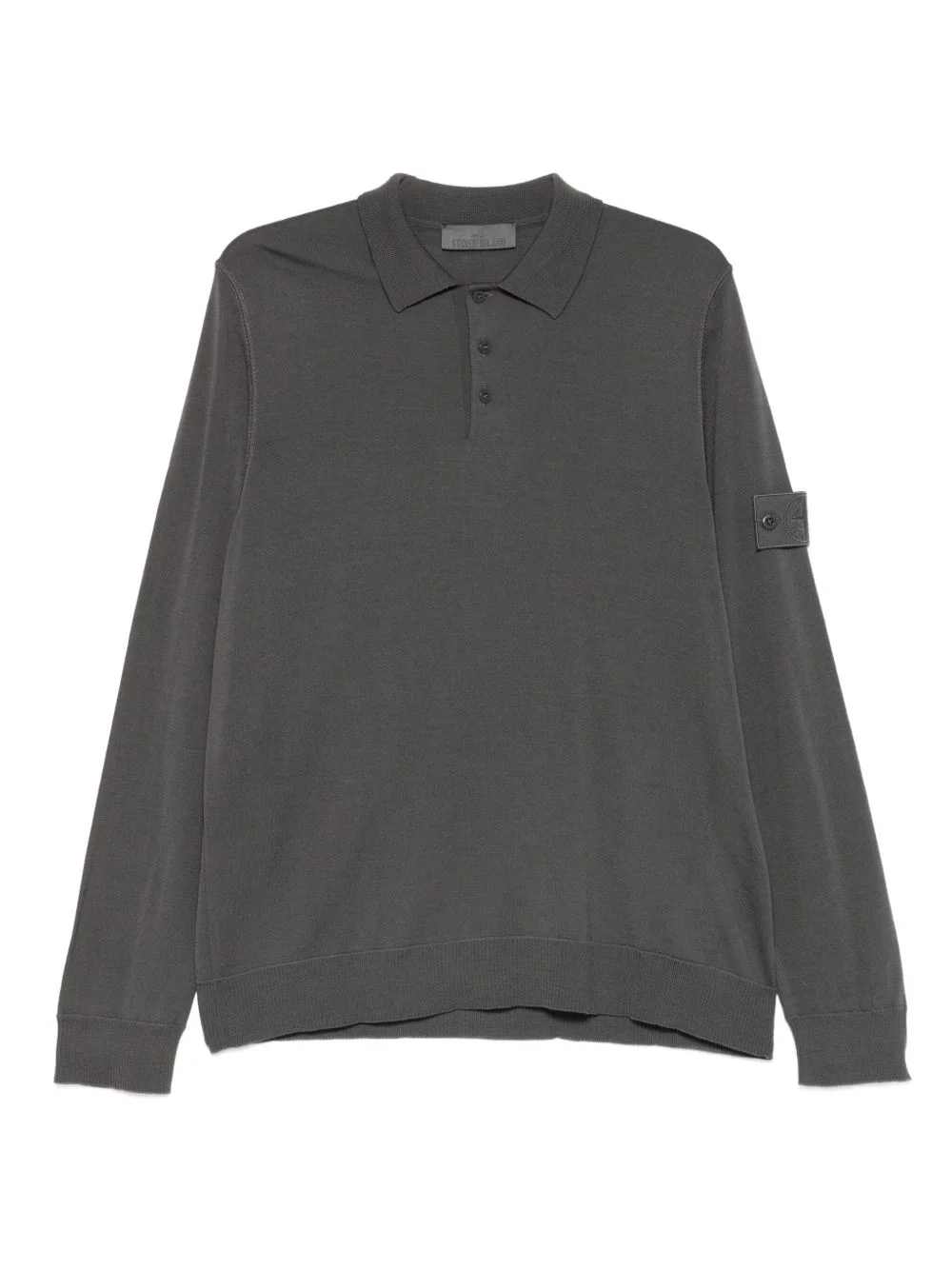 long-sleeve polo shirt - 1