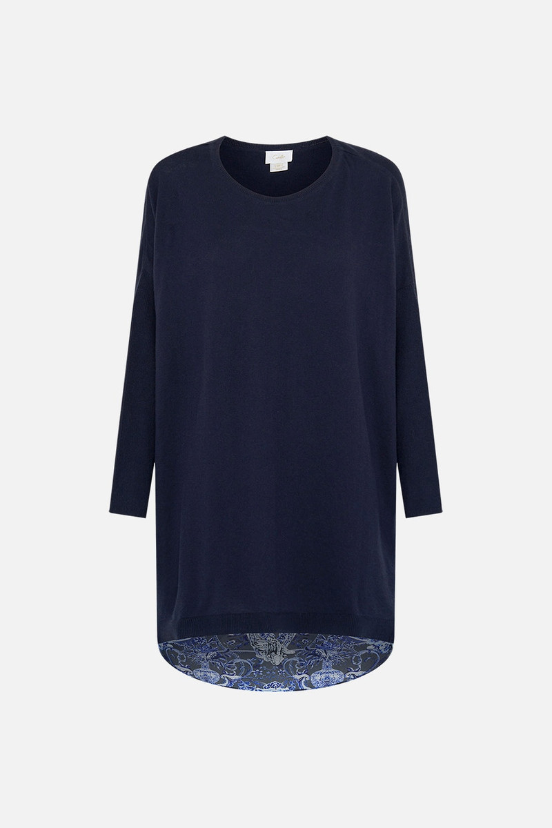 LONG SLEEVE JUMPER WITH PRINT BACK 1