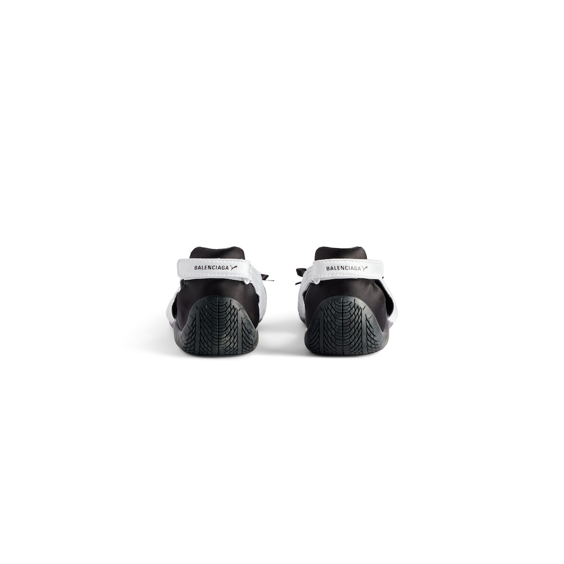 Women's Speedcat Ballet Satin Balenciaga in Black/white - 5