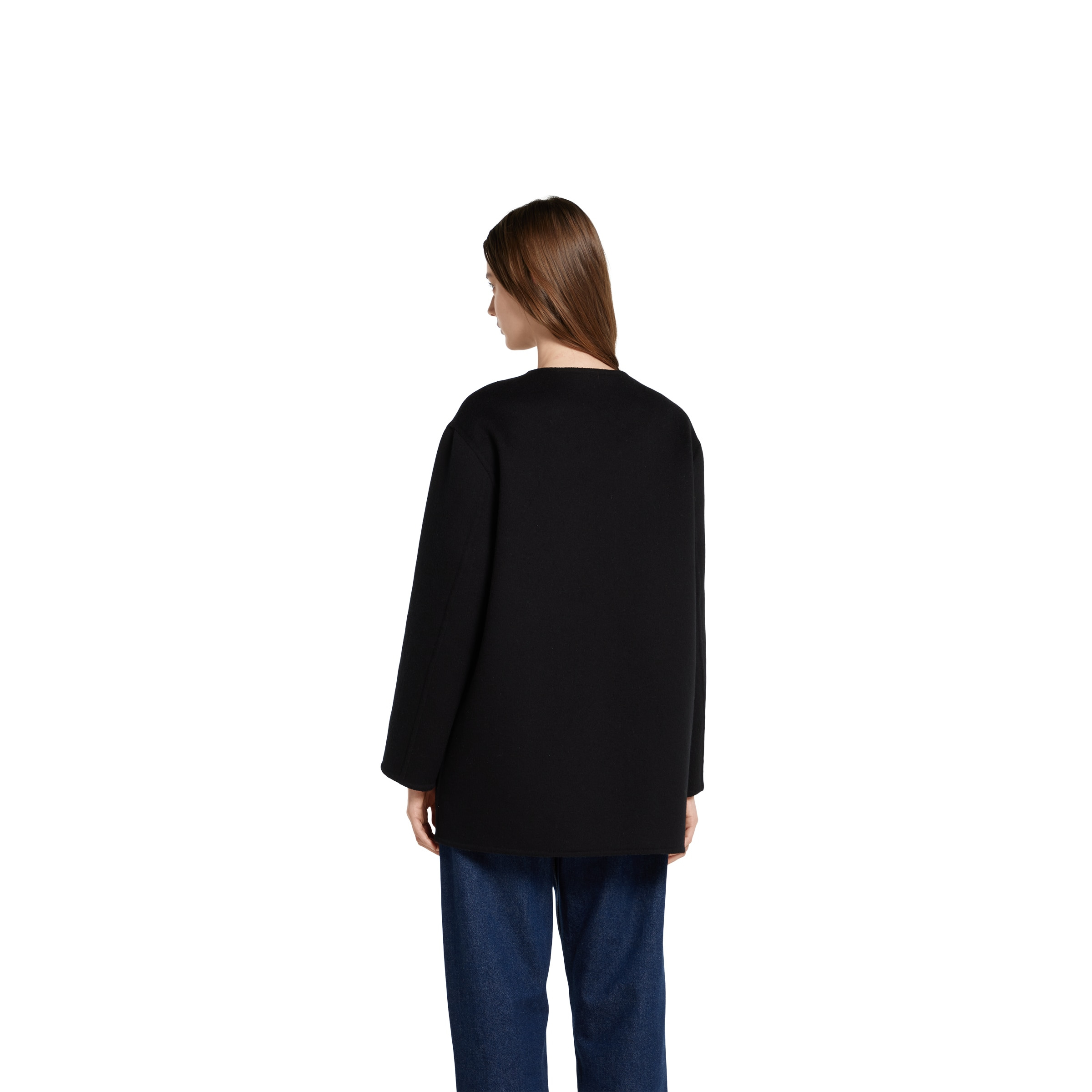 Reversible wool silk jacket - 4