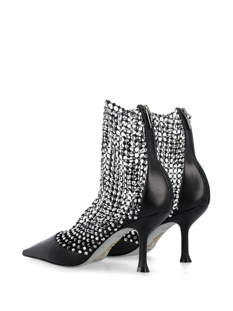 crystal-embellished sock boots 3