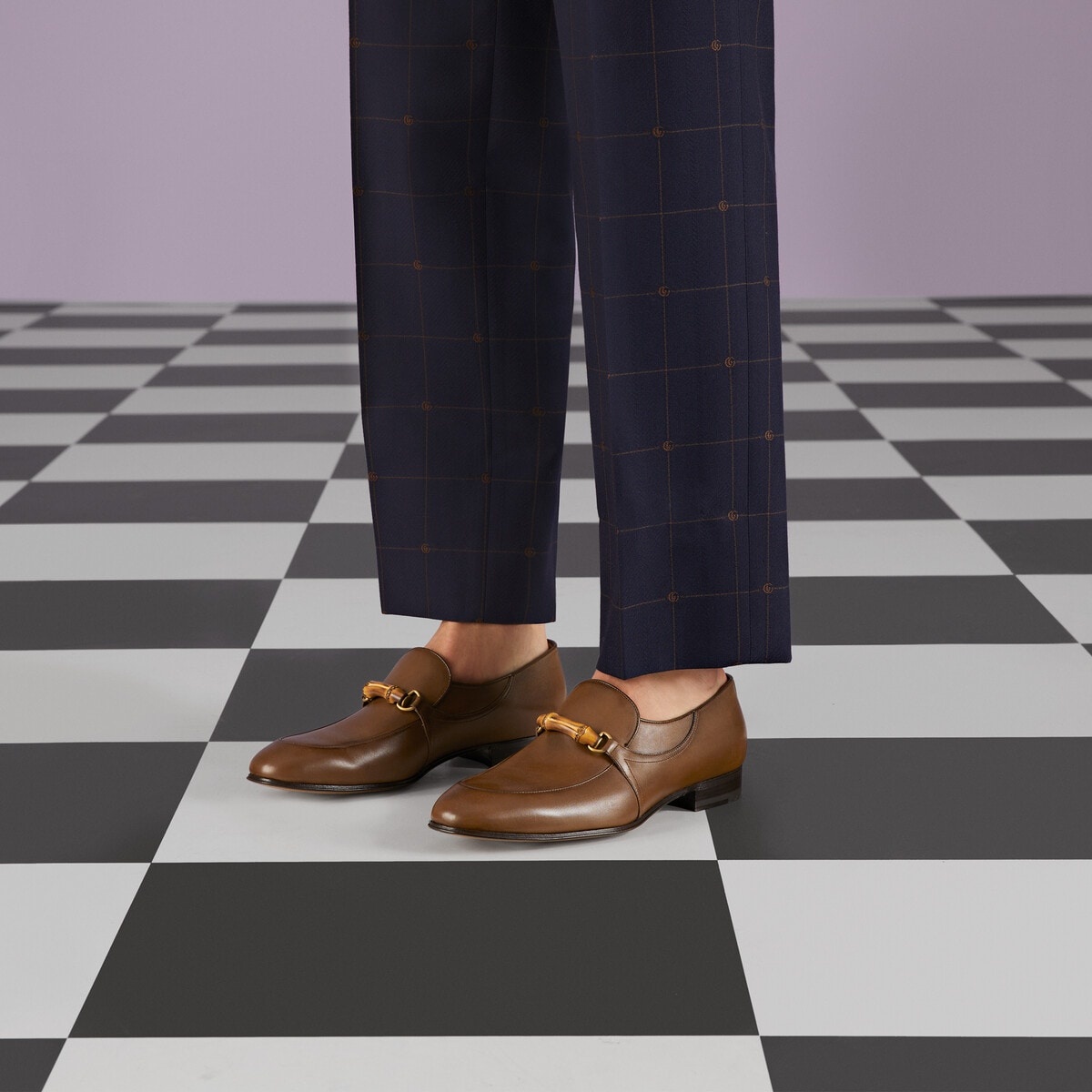 Men's loafer with bamboo Horsebit - 3