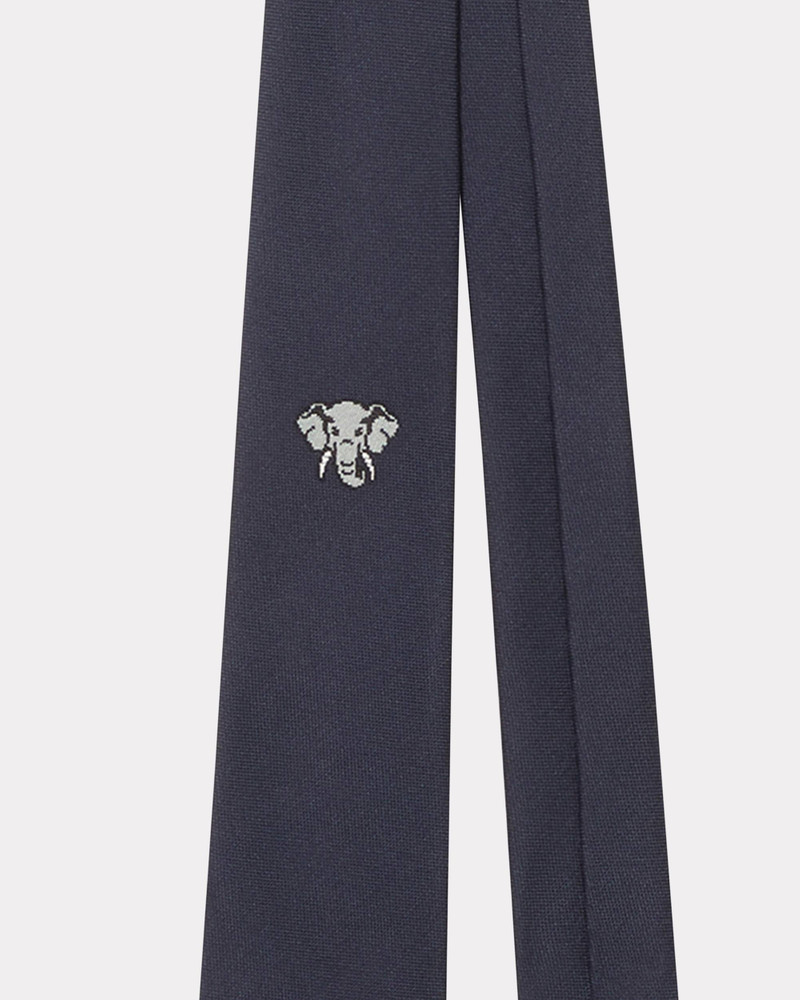 KENZO 'KENZO Elephant' silk tie outlook