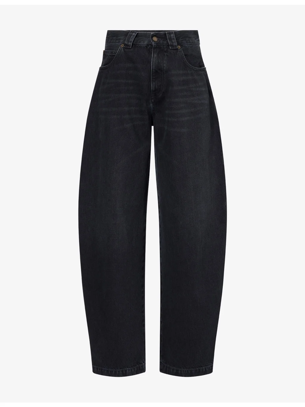 Audrey Barrel-Leg Denim Jeans - 1