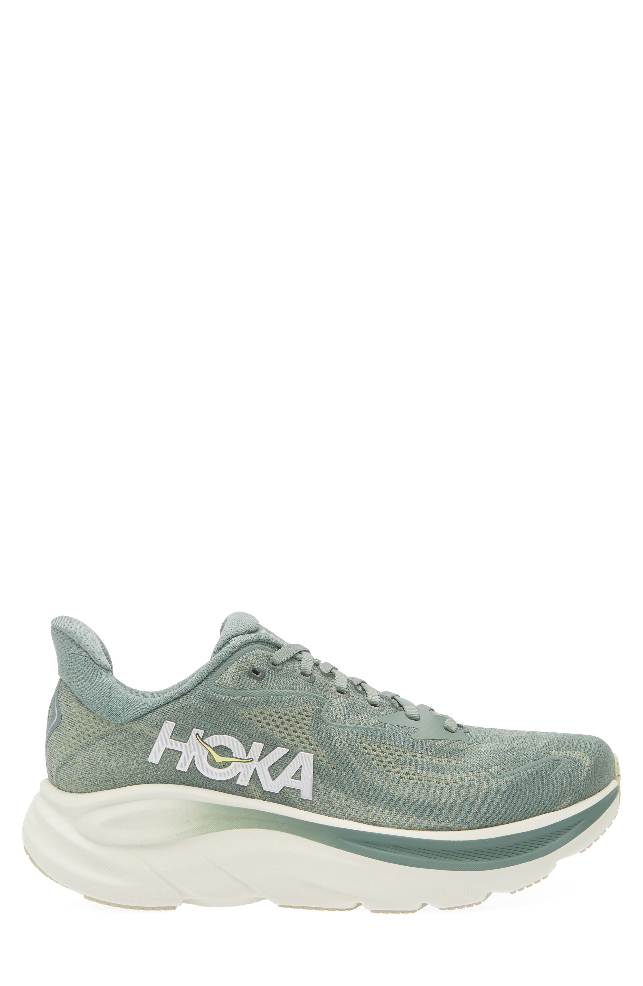 HOKA Clifton 10 Running Shoe in Fern /Truffle Salt at Nordstrom - 3