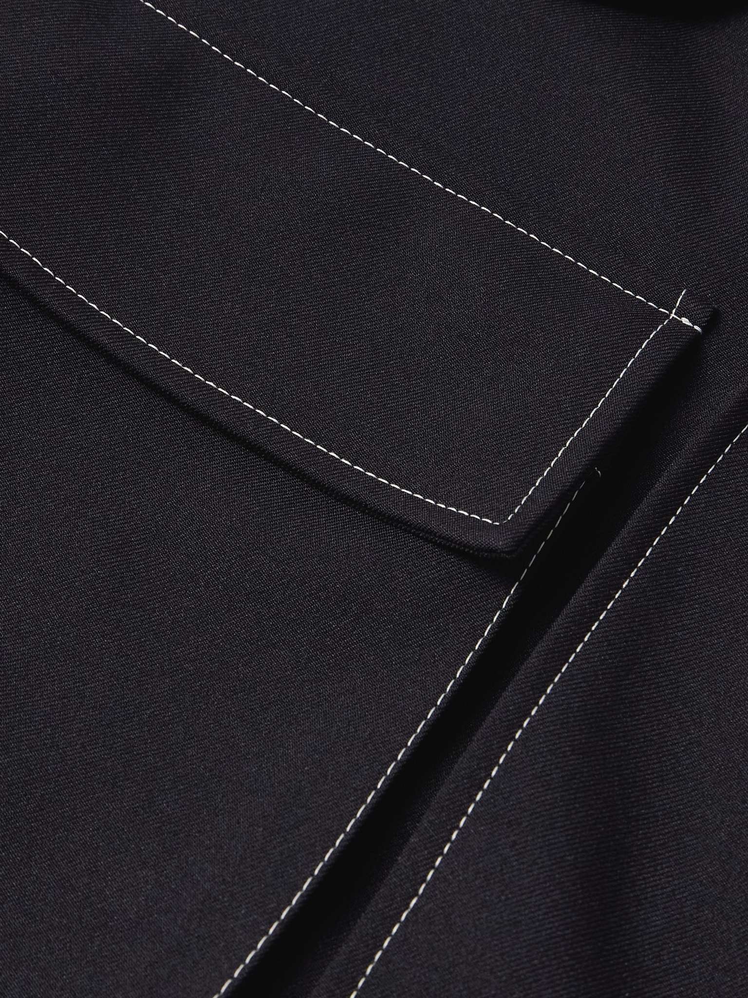 Recycled-Gabardine Blouson Jacket - 5