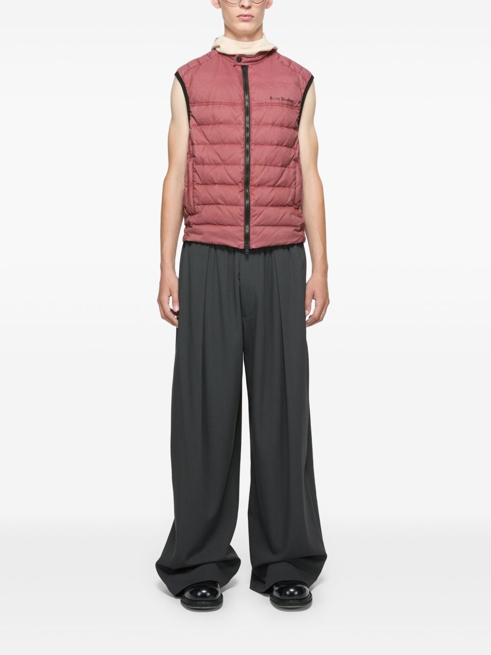 logo-print gilet - 2