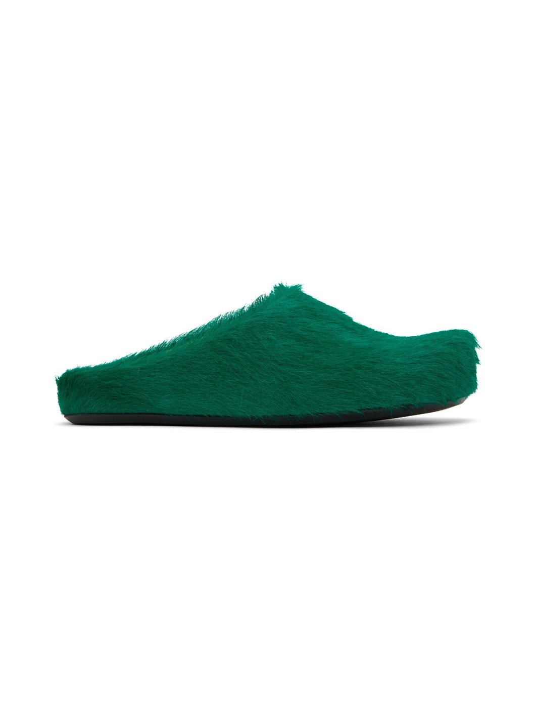 Green Fussbett Sabot Slip-on Loafers - 1