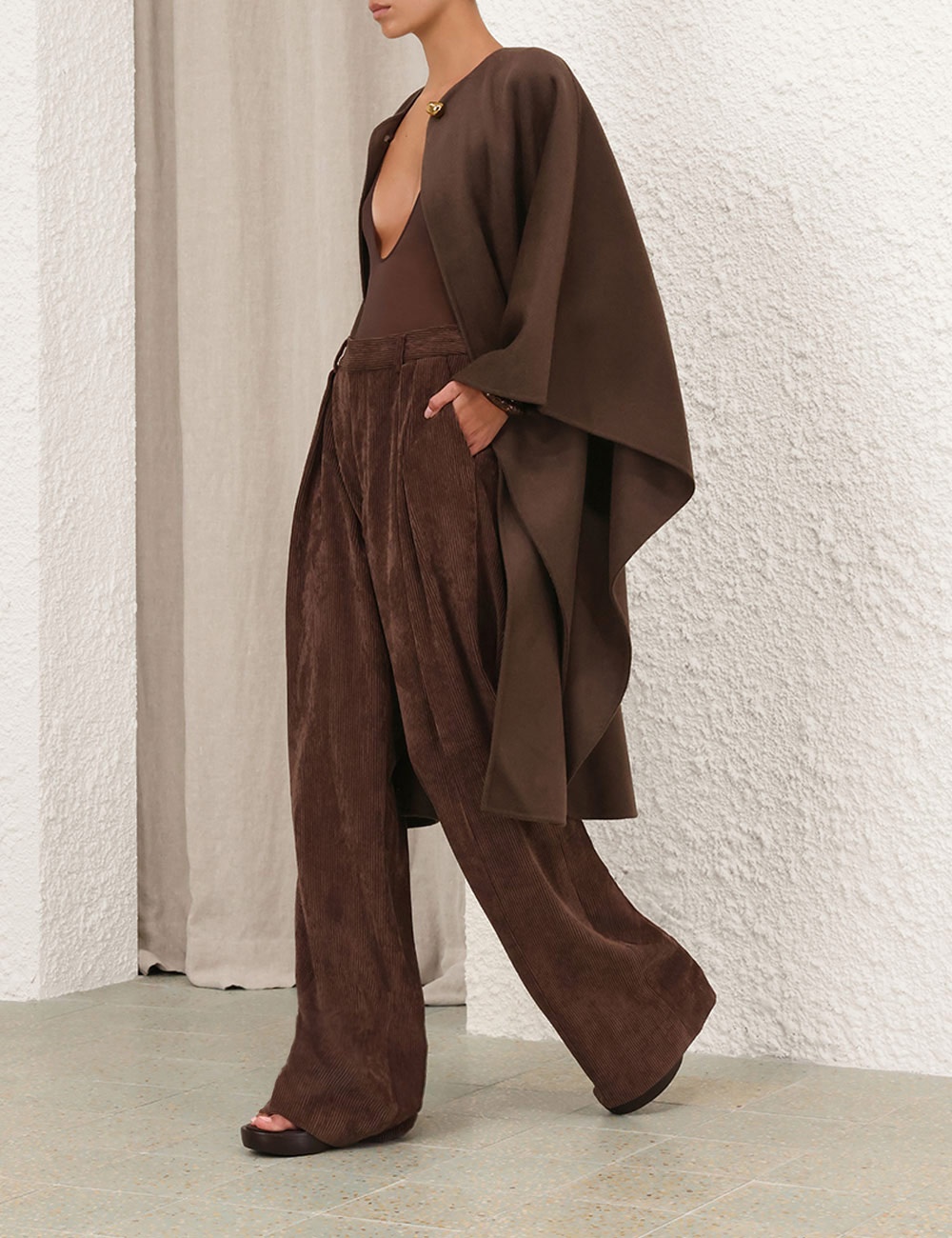 ILLUMINATE BELTED CAPE - 8