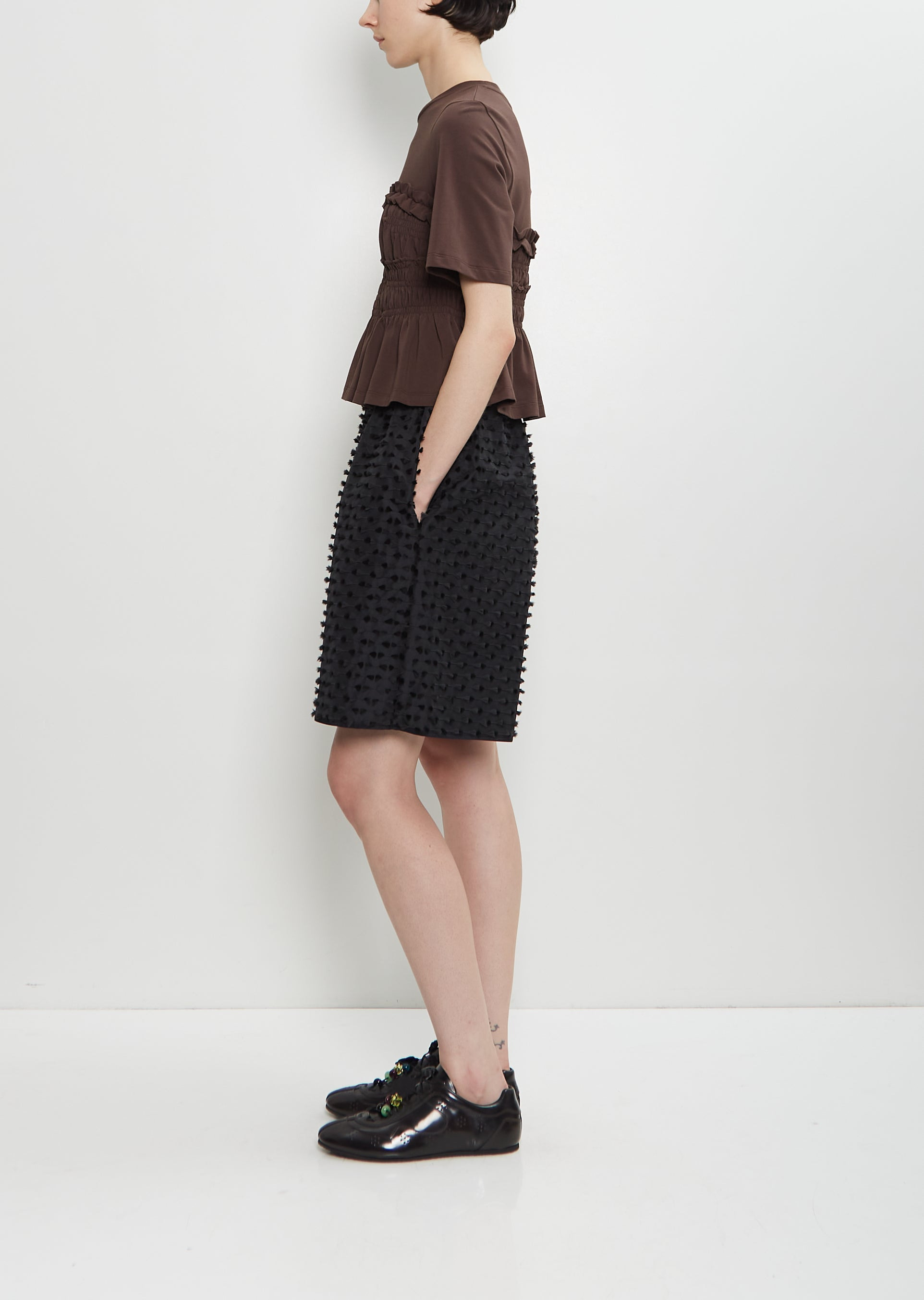 Vilde Stretch Cotton T-Shirt - 2