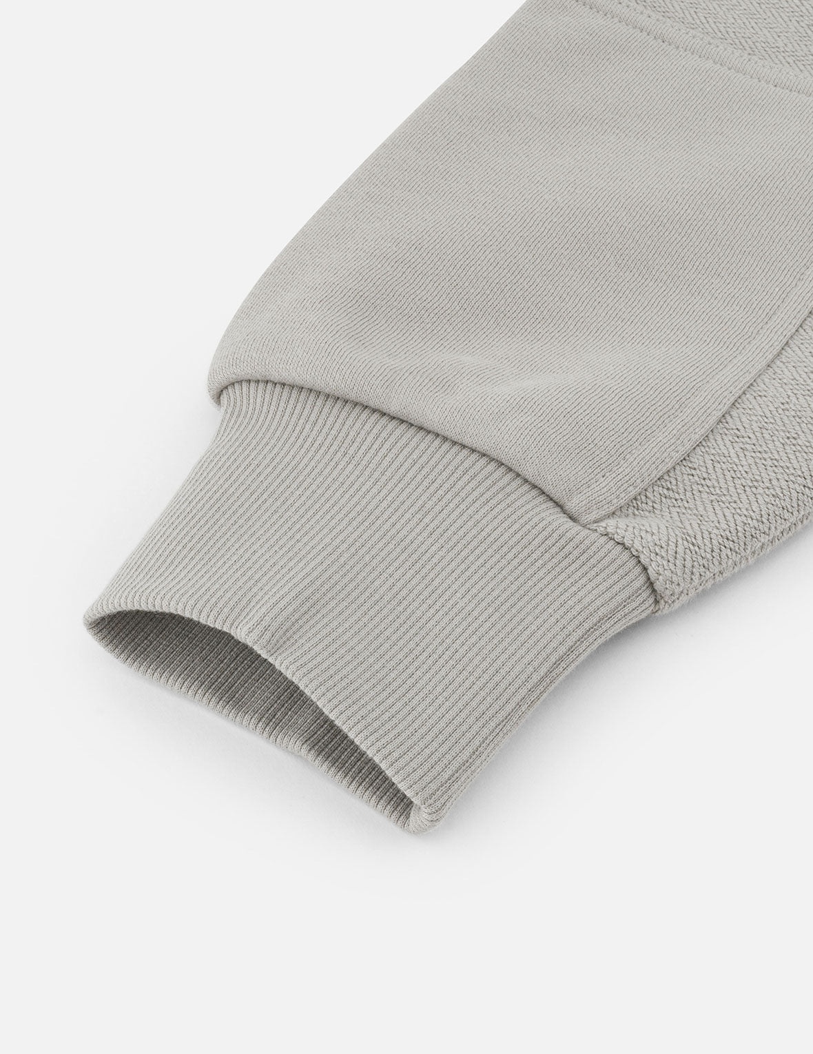 Seagull Embroidery and Fabric Blocking Relax Fit Hoodie - 11