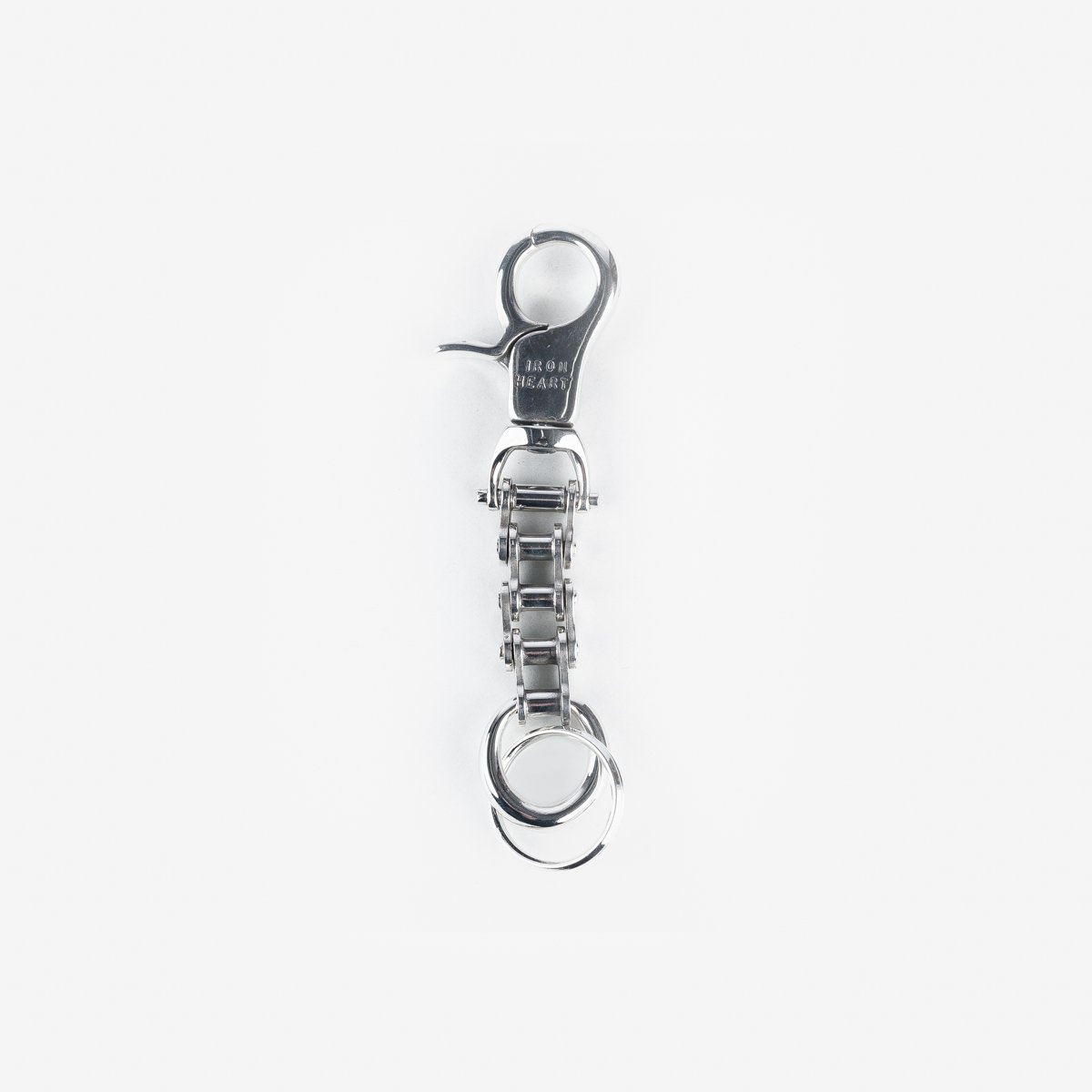 IHSI-27 "Motorcycle Chain" Keychain - Sterling Silver - 4