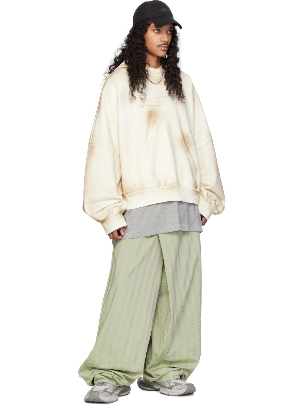 Off-White Ports Stained Pop-Up Hoodie - 4