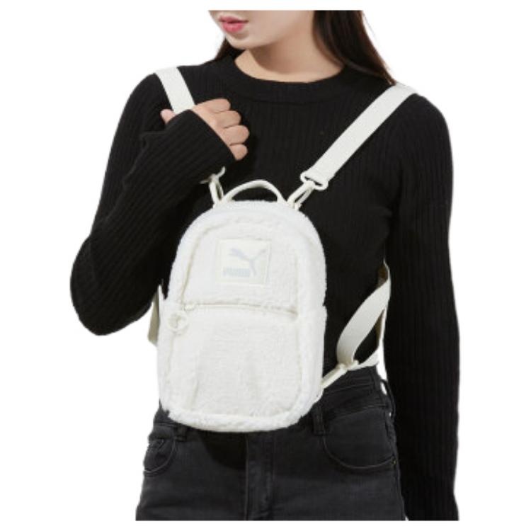 (WMNS) PUMA Prime Sherpa Bag 'White' 078190-03 - 3