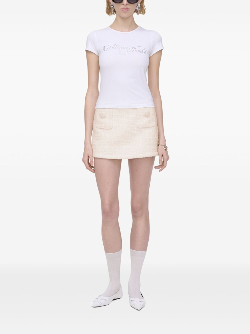 logo-embellished T-shirt - 2