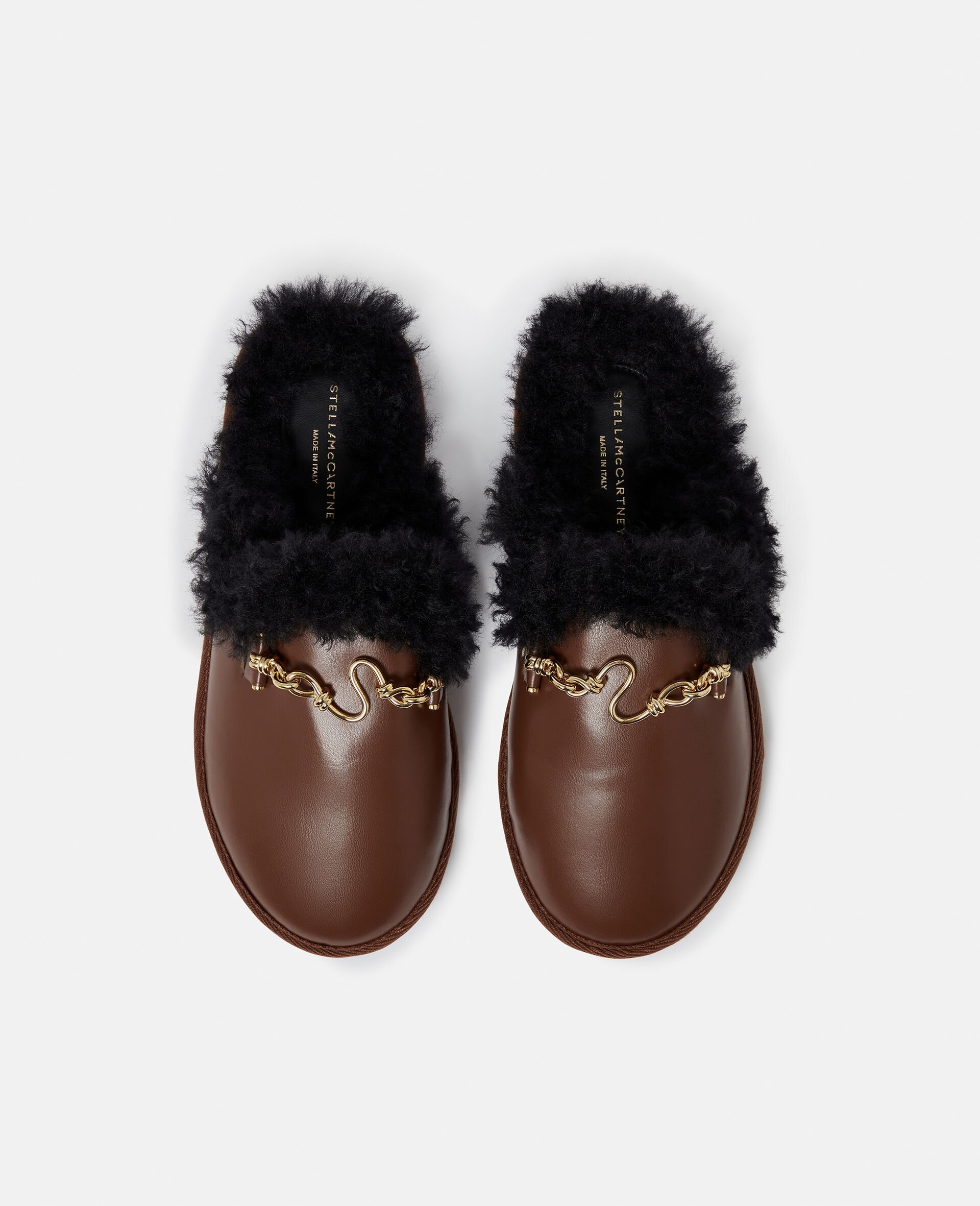 Ryder Backless Vegan Plush Teddy-Lined Loafers - 4