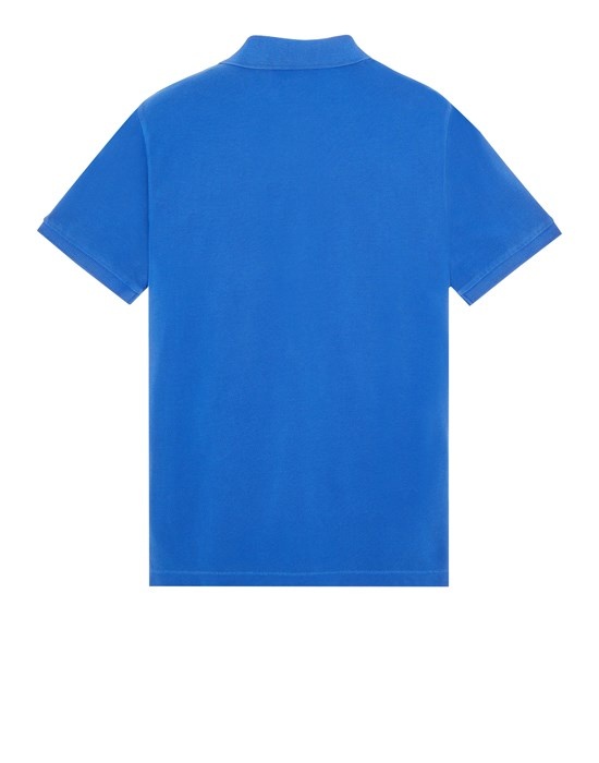 22S67 COTTON PIQUÉ_GARMENT DYED + PIGMENT DYE ULTRAMARINE BLUE - 2