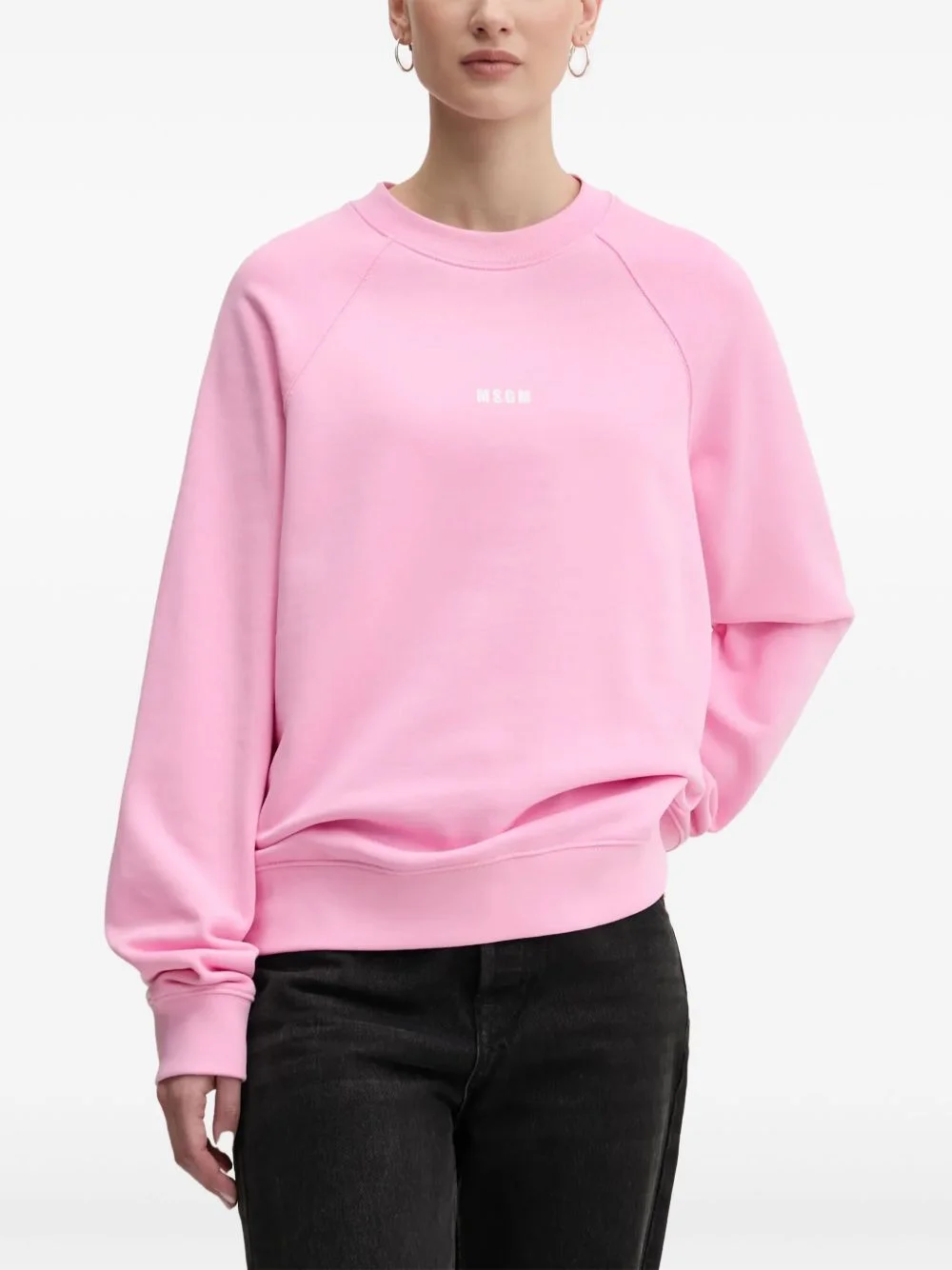 logo-print sweatshirt - 1