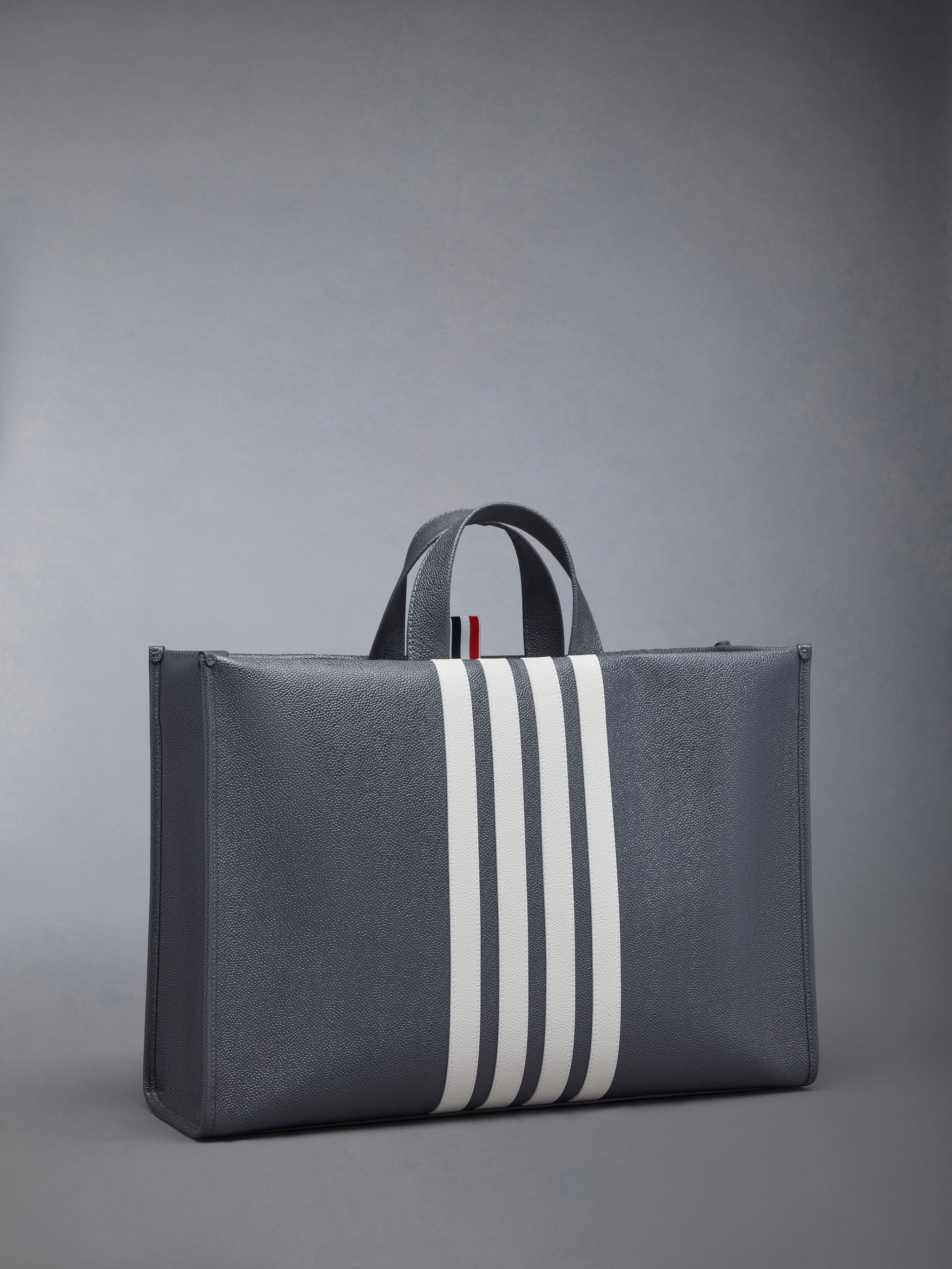 Pebble Grain 4-Bar Squared Tote - 2