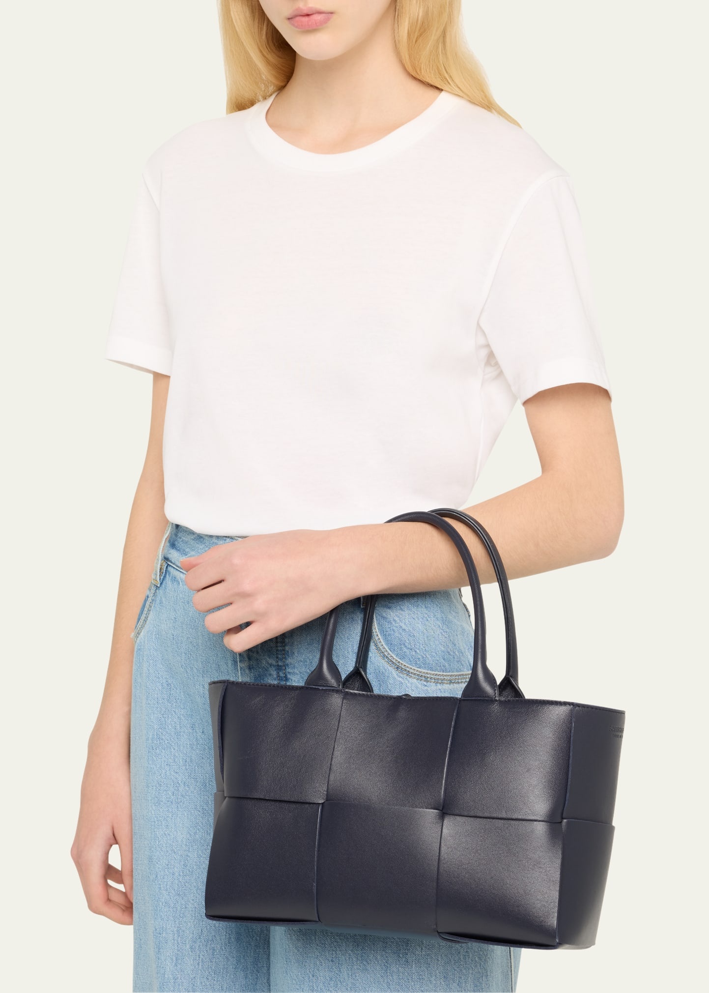 Arco Woven East-West Tote Bag - 2