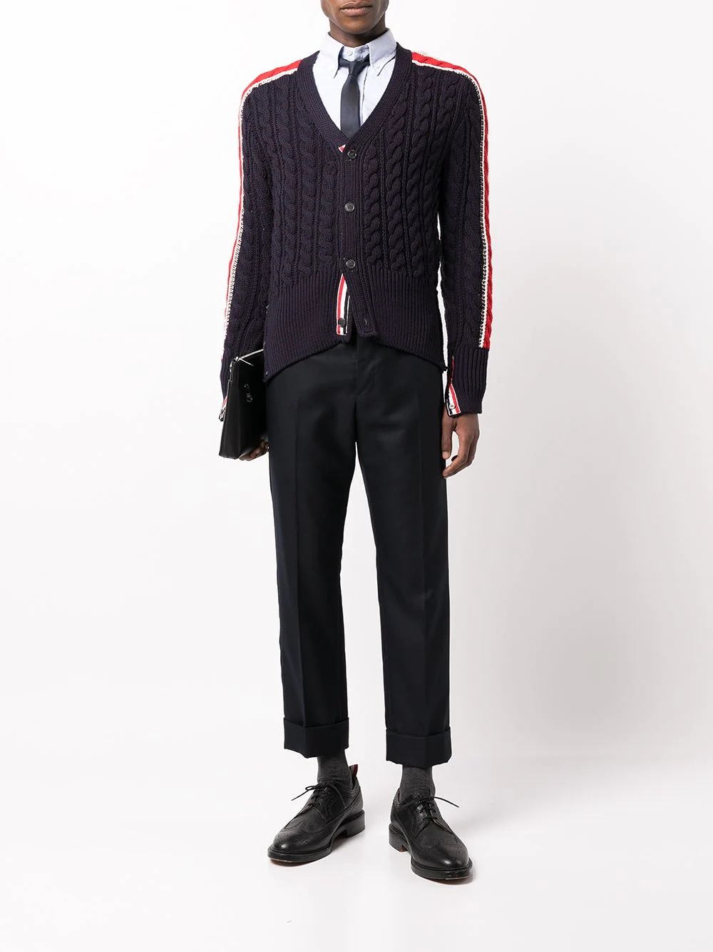 RWB cable-knit cardigan - 2