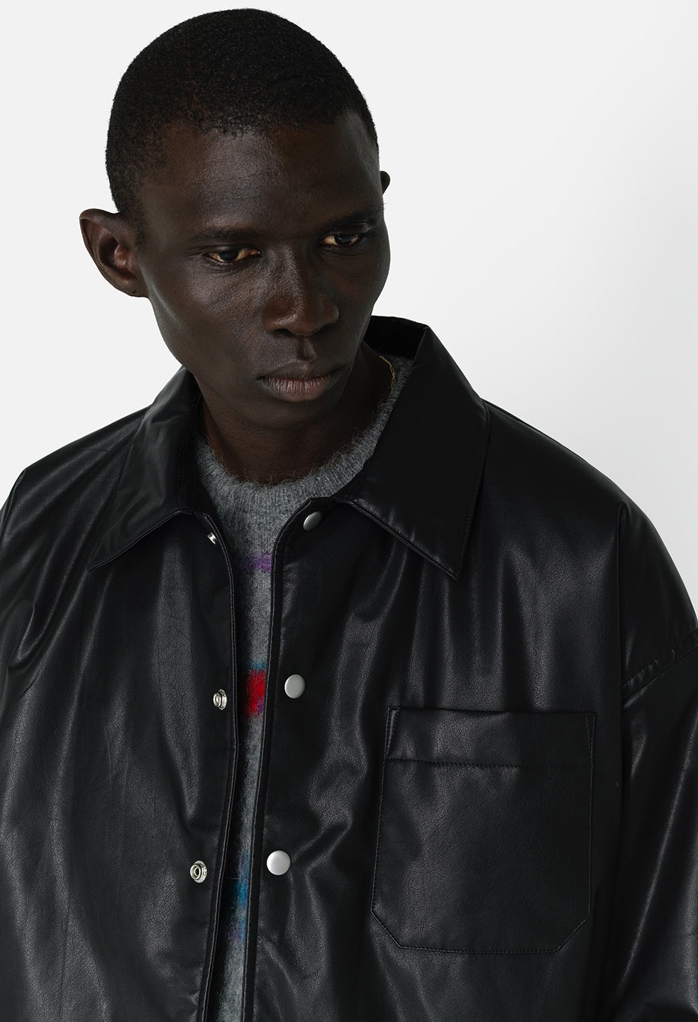 LEATHER SCOUT OVERSHIRT - 8