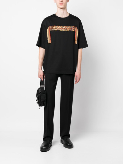 Lanvin embroidered-logo cotton T-shirt outlook
