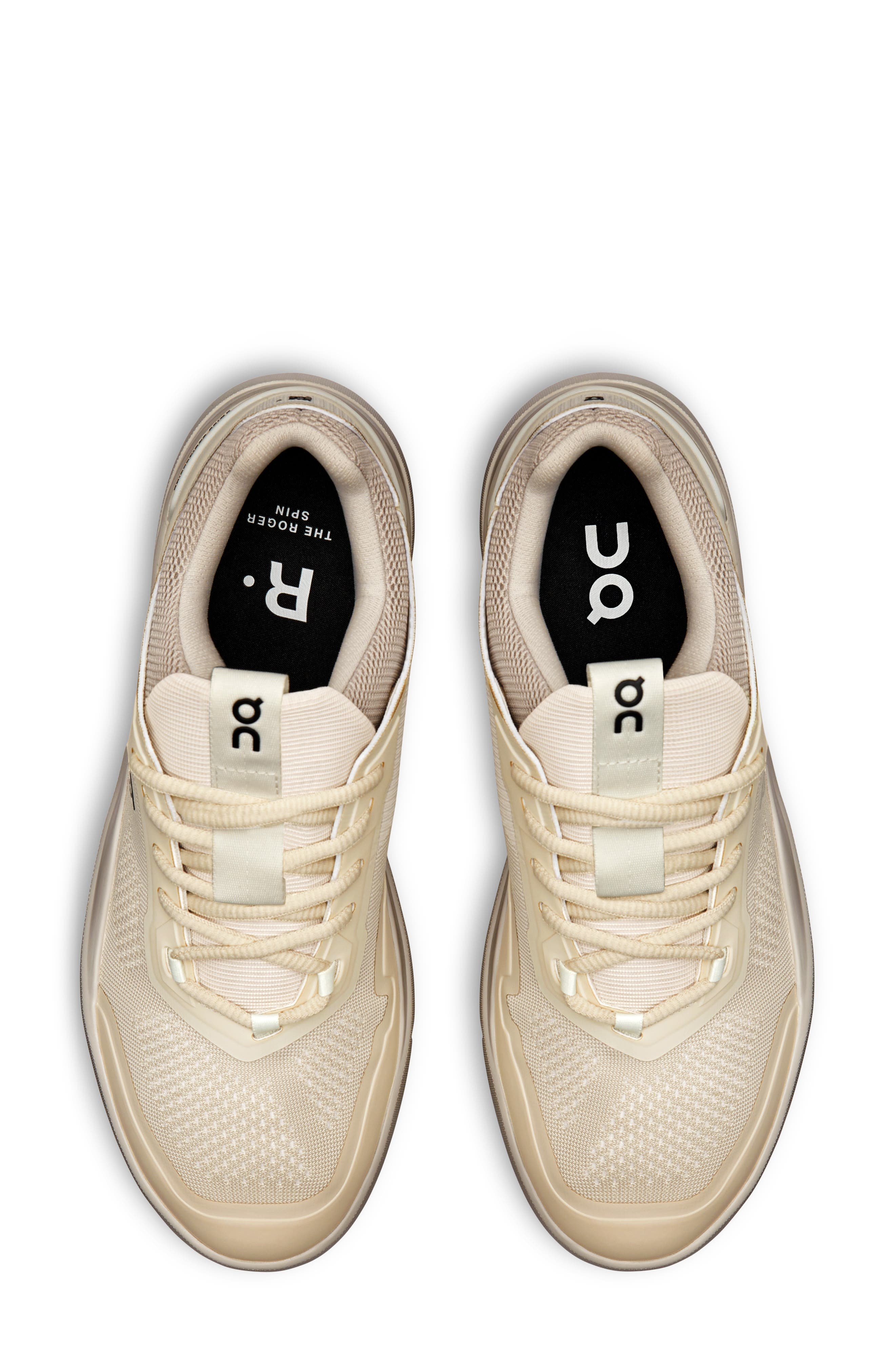 On The ROGER Spin Tennis Sneaker in Sand/Ivory at Nordstrom - 3