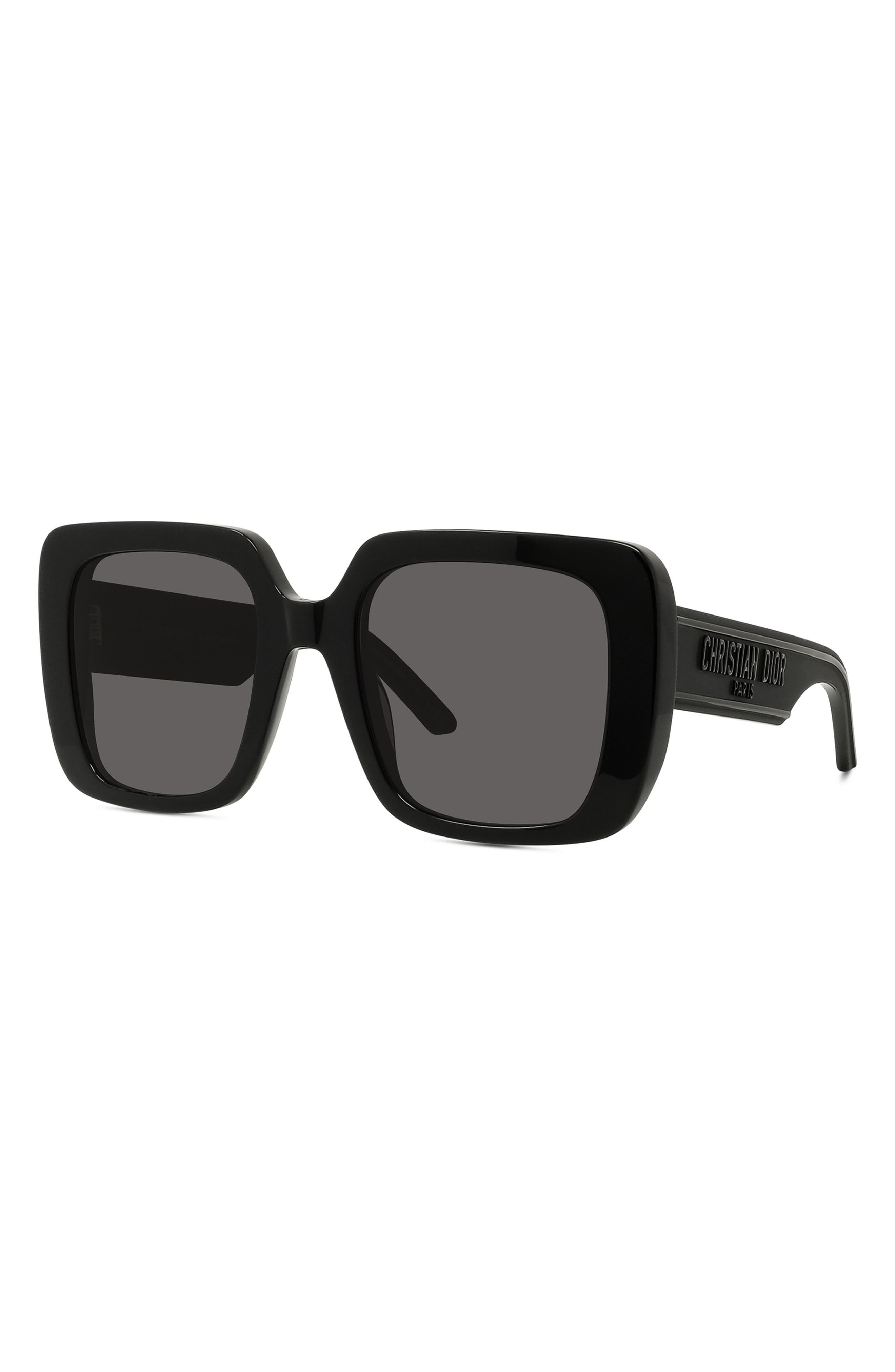 Wildior S3U 55mm Square Sunglasses in Black/Grey at Nordstrom - 2