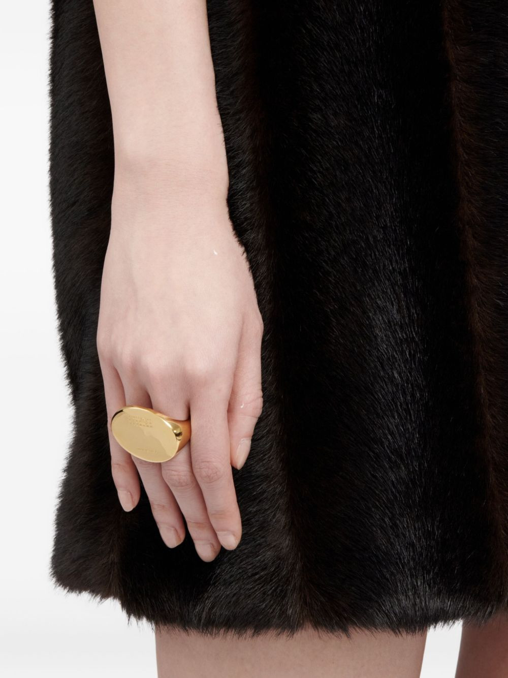 oval-plaque ring - 2