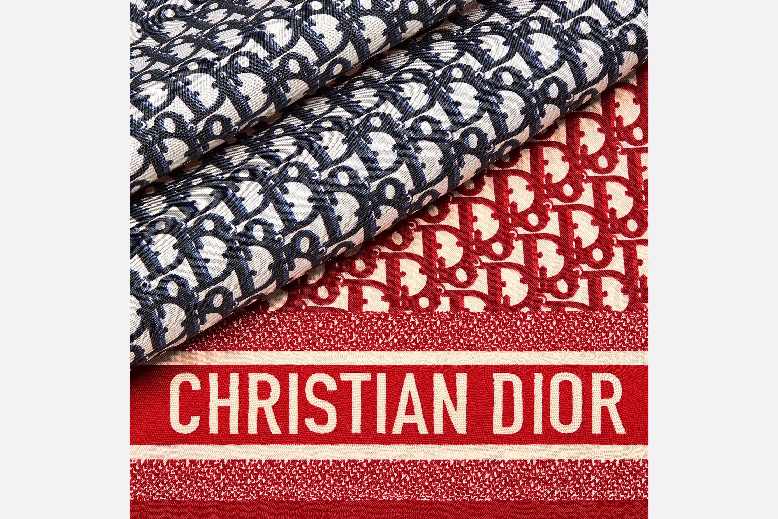 Dior Oblique Diortwin Square Scarf - 3