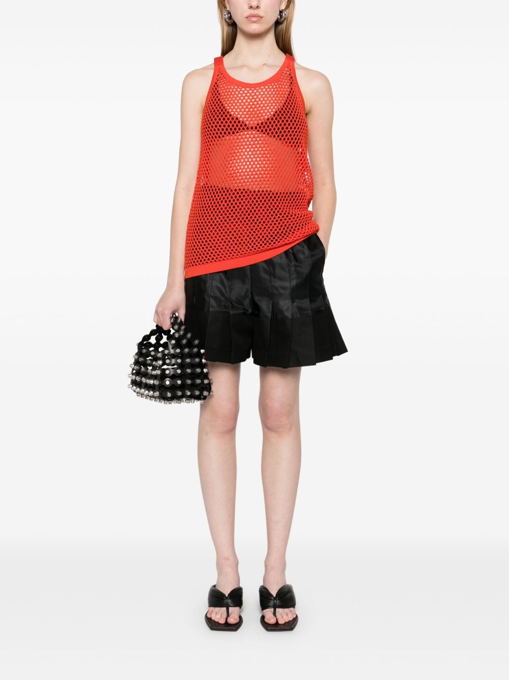 scoop-neck tank top - 2