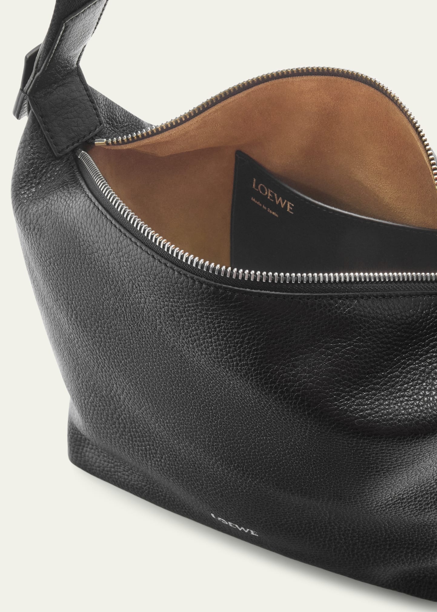 Men's Cubi Small Crossbody Bag in Grained Calfskin - 4