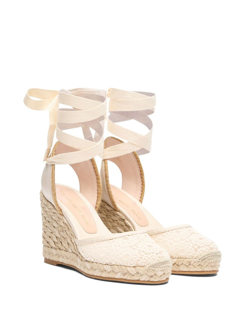 Stuart Weitzman 80mm Marguerita espadrilles outlook