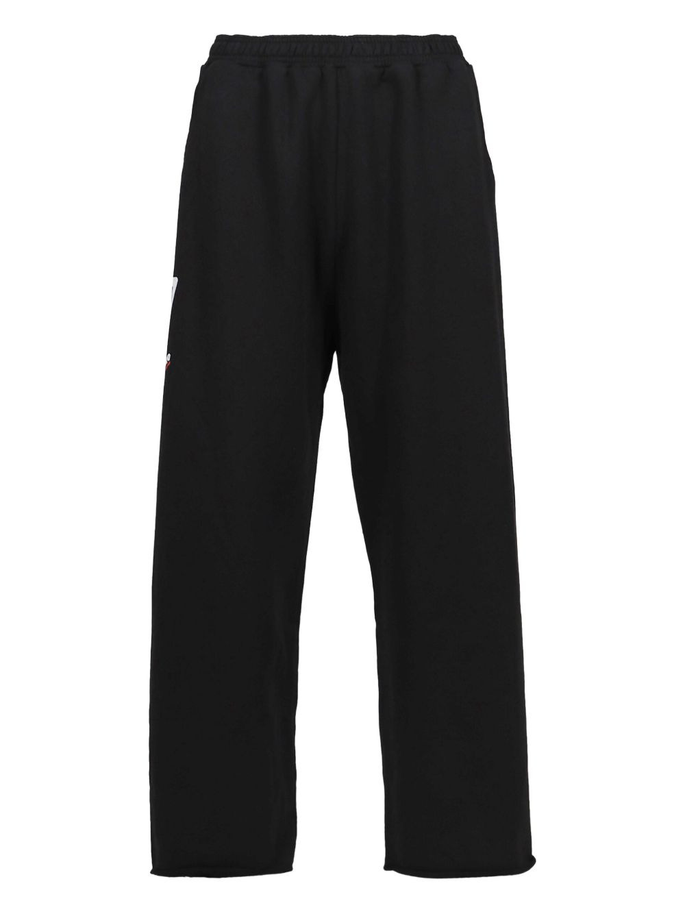 cotton track pants - 1