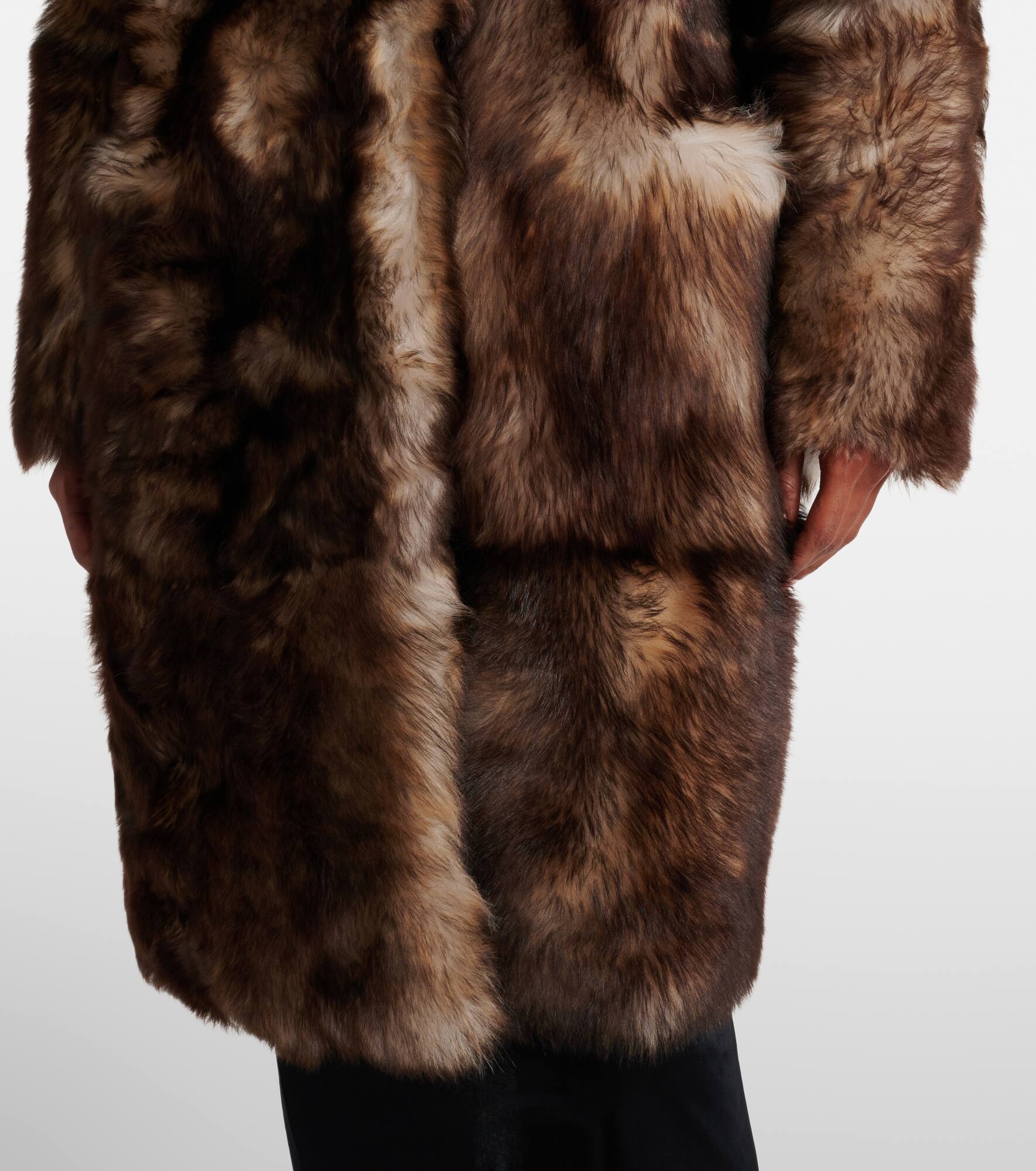 Evita shearling coat - 6