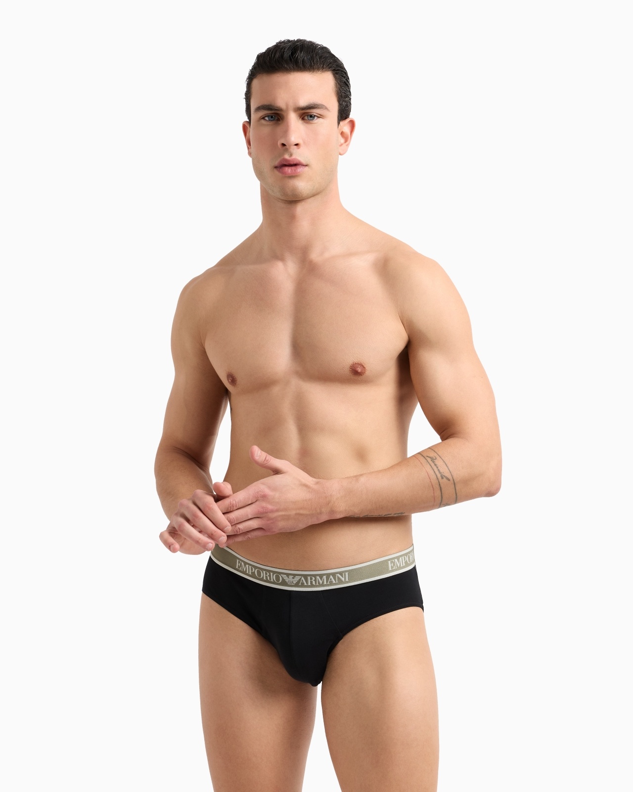 THREE-PACK OF BRIEFS WITH CORE LOGO WAISTBAND - 2