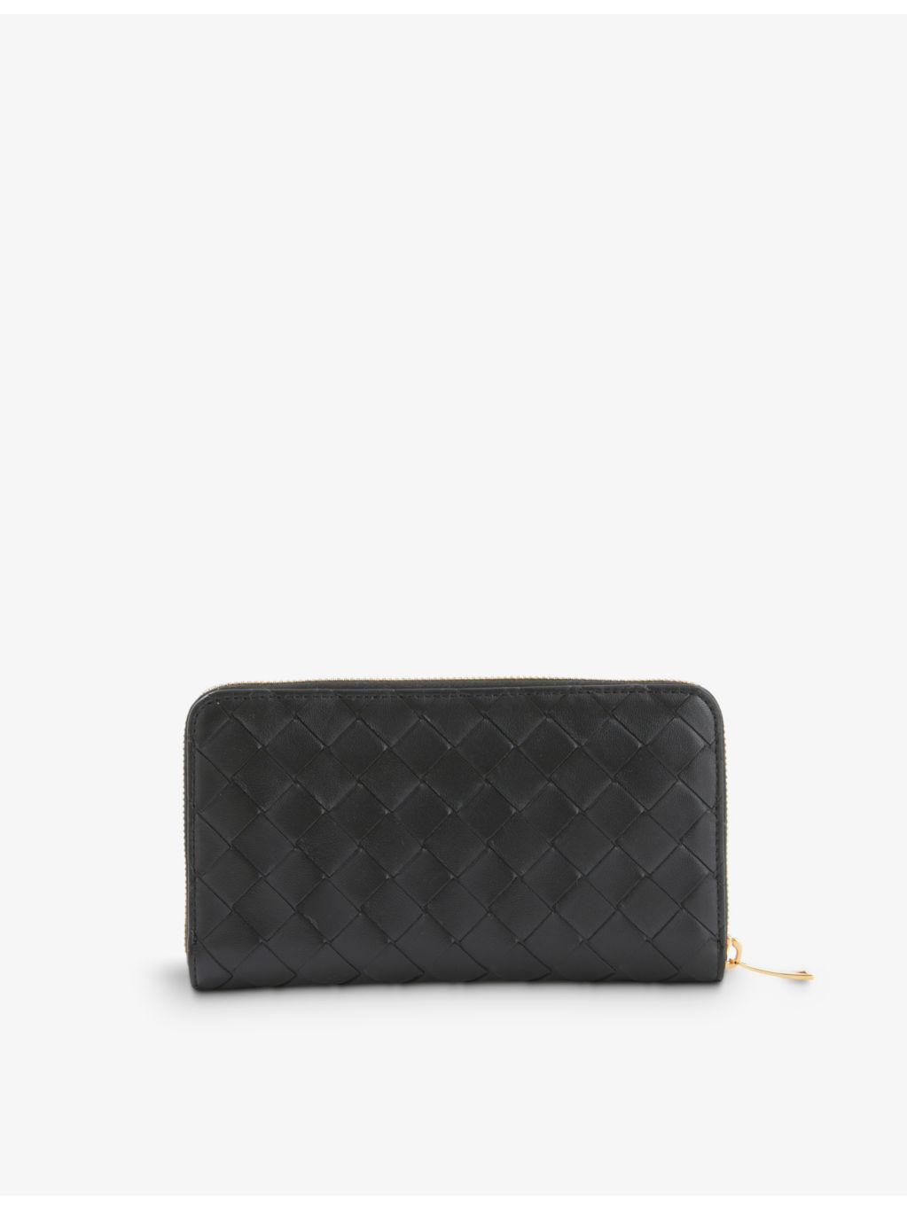 Intrecciato zipped leather wallet - 3
